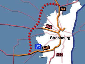 Vinci abandonne le projet de contournement de Strasbourg