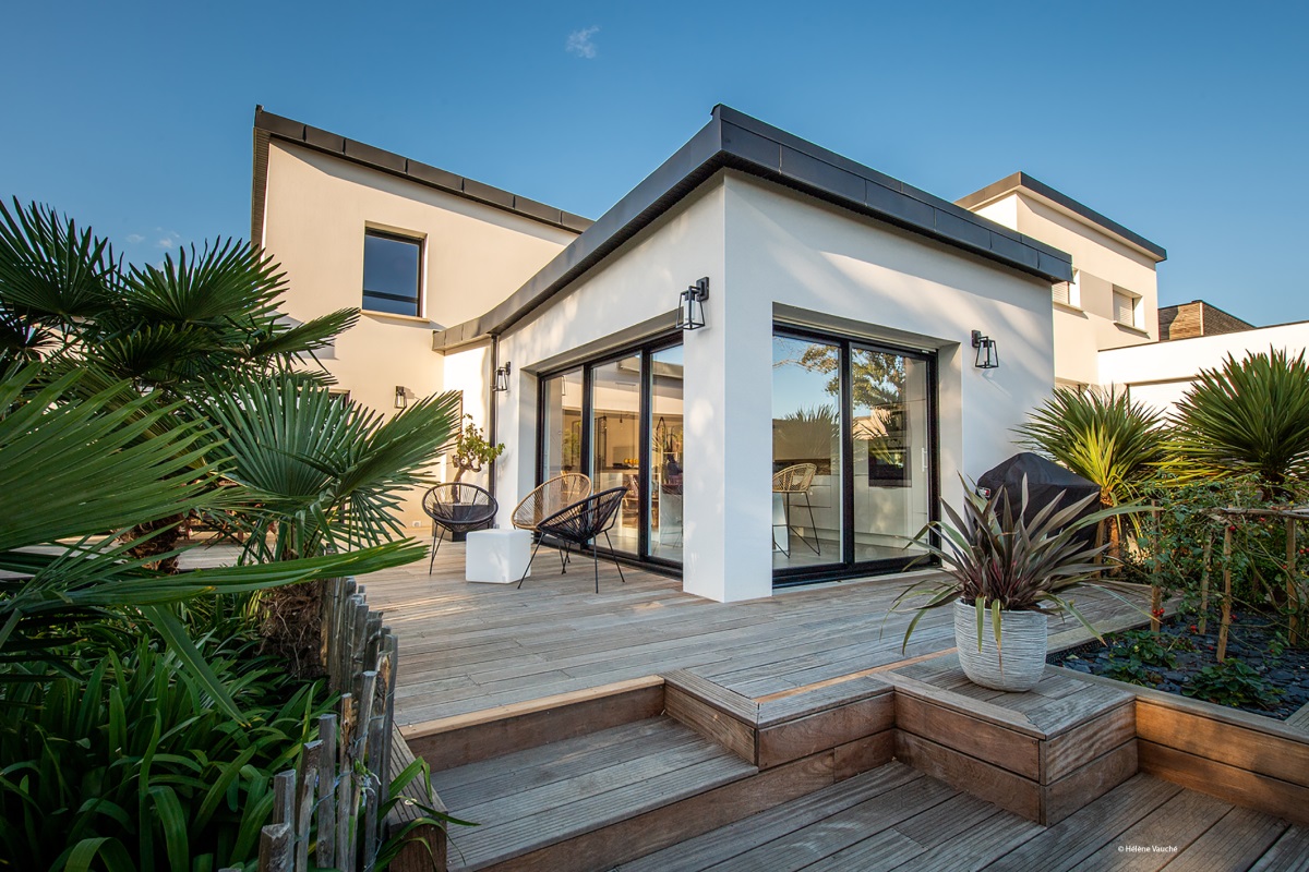 Cybel Extension : une extension de cuisine à l'abri des regards