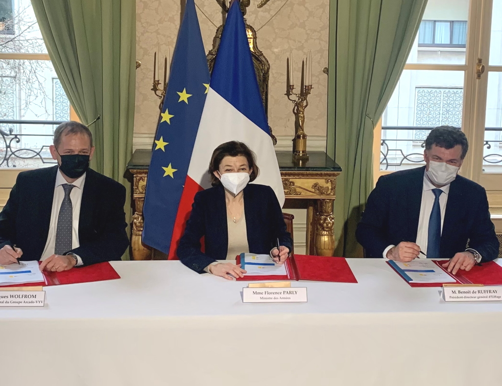 Eiffage et Arcade-VYV signent un contrat de 7 milliards d'euros avec le ministère des Armées