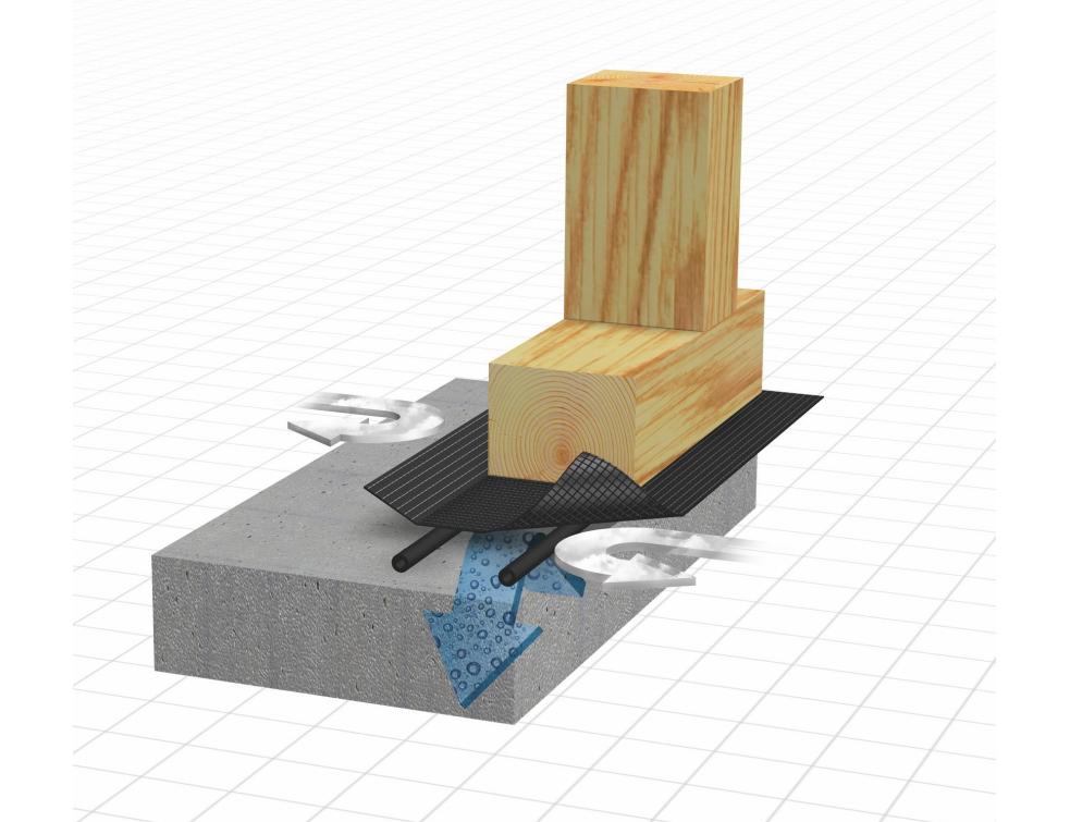 DELTA®-VENTSTOP la bande darase étanche à lair des constructions ossature bois.