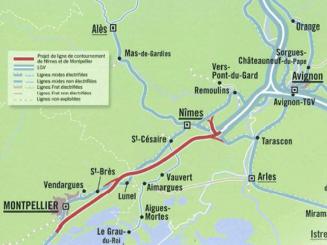 Bouygues mettra la LGV Nîmes-Montpellier sur les rails