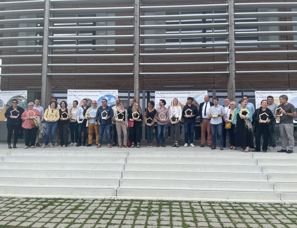 Les lauréats du Prix régional de la construction bois Bretagne 2022 révélés