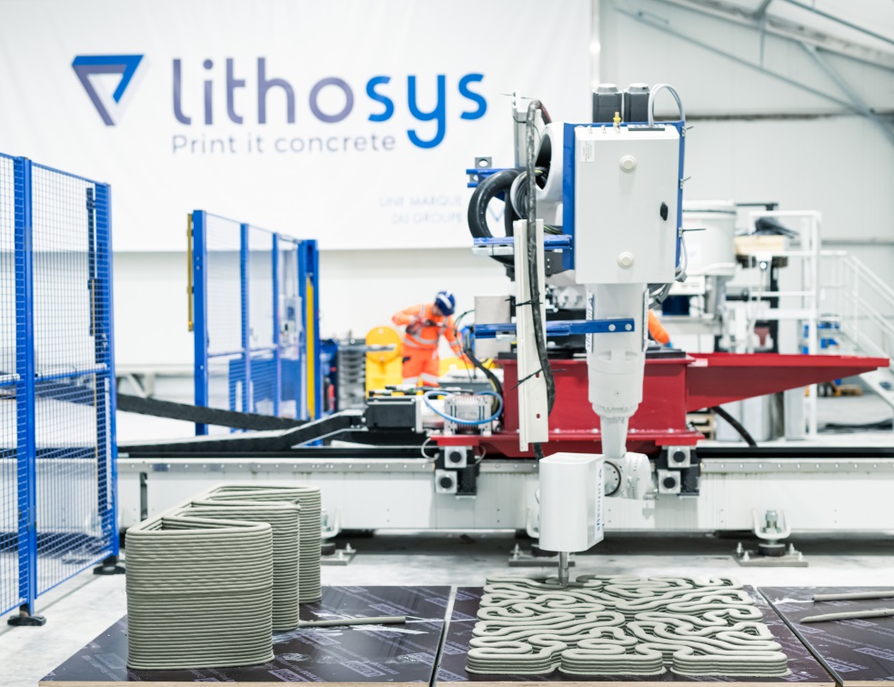 Le cimentier français Vicat lance la marque Lithosys, dédiée à l'impression 3D béton