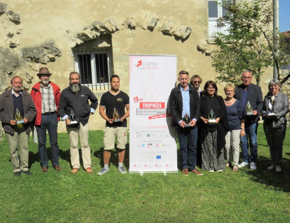 Les Trophées des artisans du patrimoine et environnement en Auvergne-Rhône-Alpes