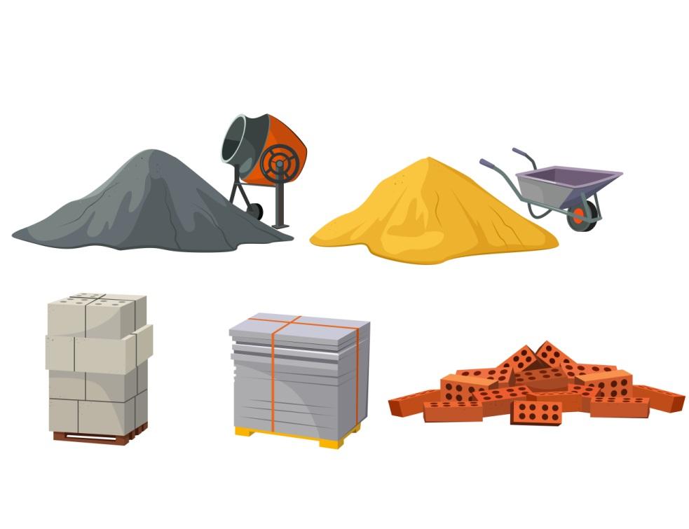 Le recul d'activité pour les matériaux se modère en mai, selon l'Unicem