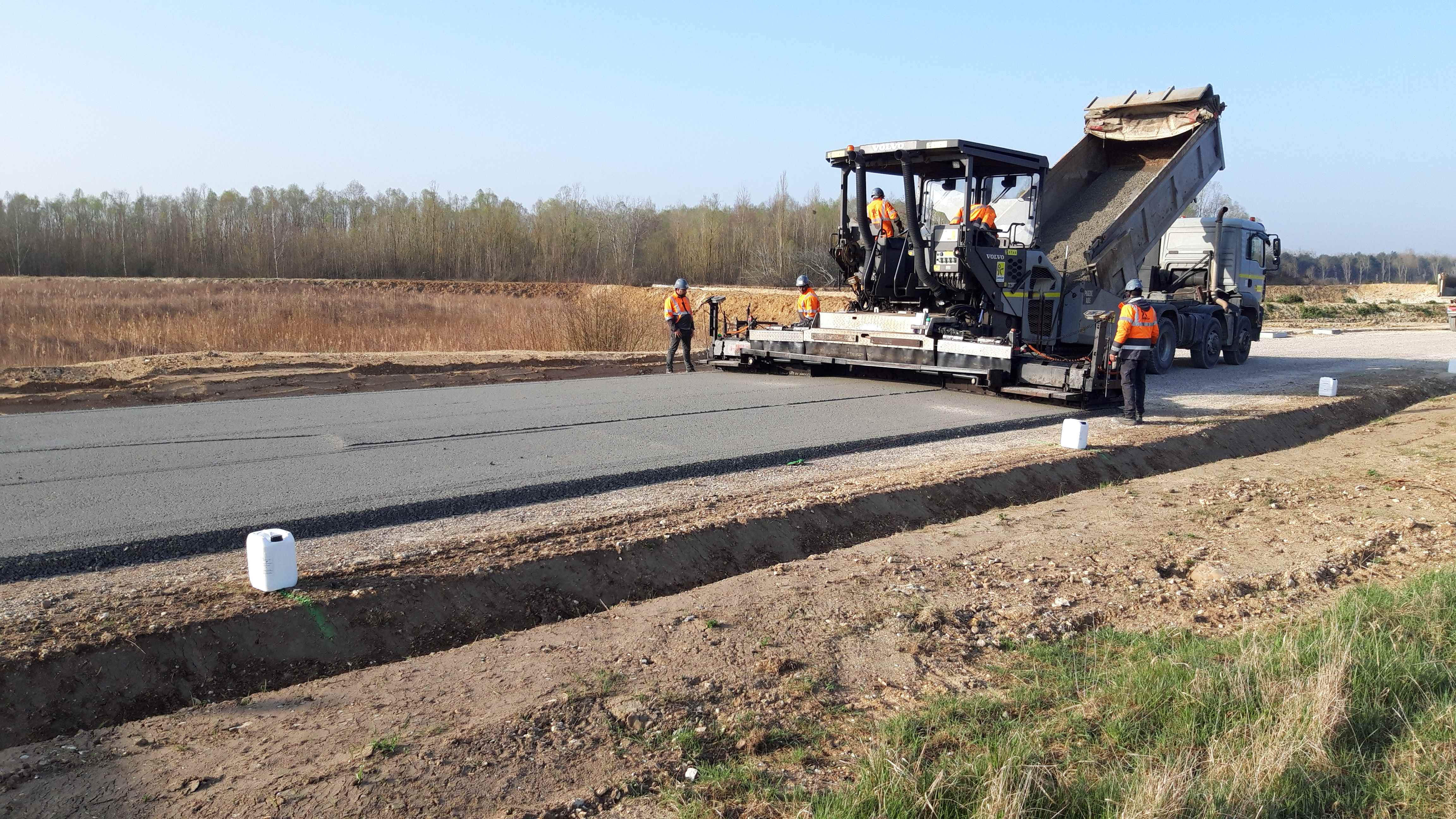 Rolltec, le Béton Compacté Routier de Lafarge