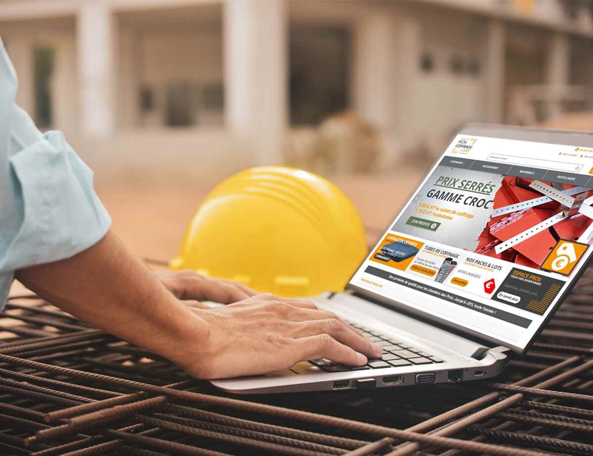 Coffrage : trouvez votre matériel pro en 1 clic et à prix réduit sur MonCoffrage.com