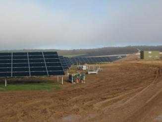 140 hectares de champs "solaires " installés dans l'Yonne