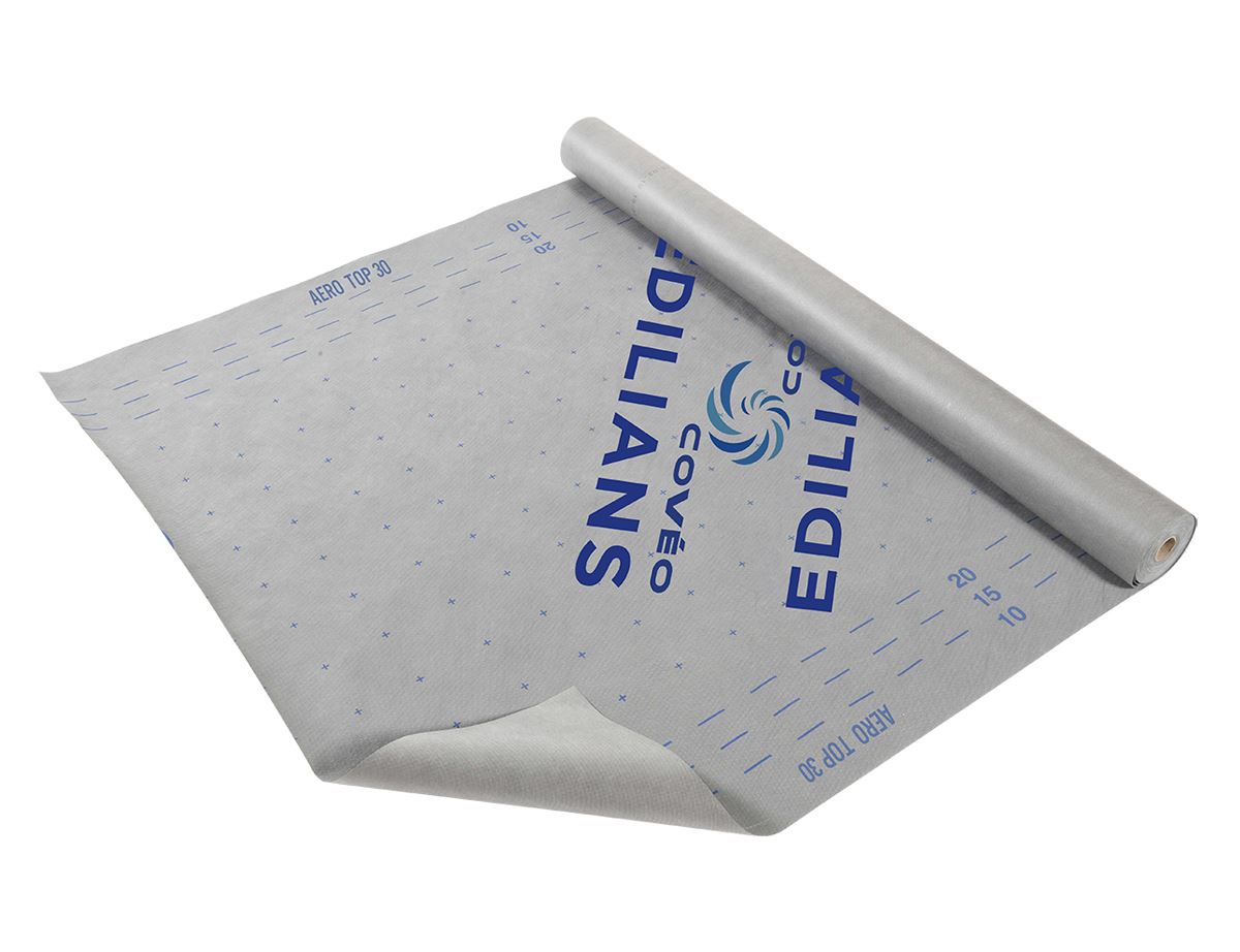 AERO TOP 30 : lécran de sous-toiture dEDILIANS qui vous garantit 30 ans de confort !