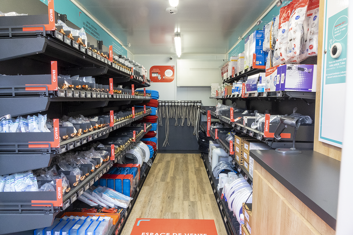 La boutique autonome dHammel Distribution inaugure loffre "omnicanale"