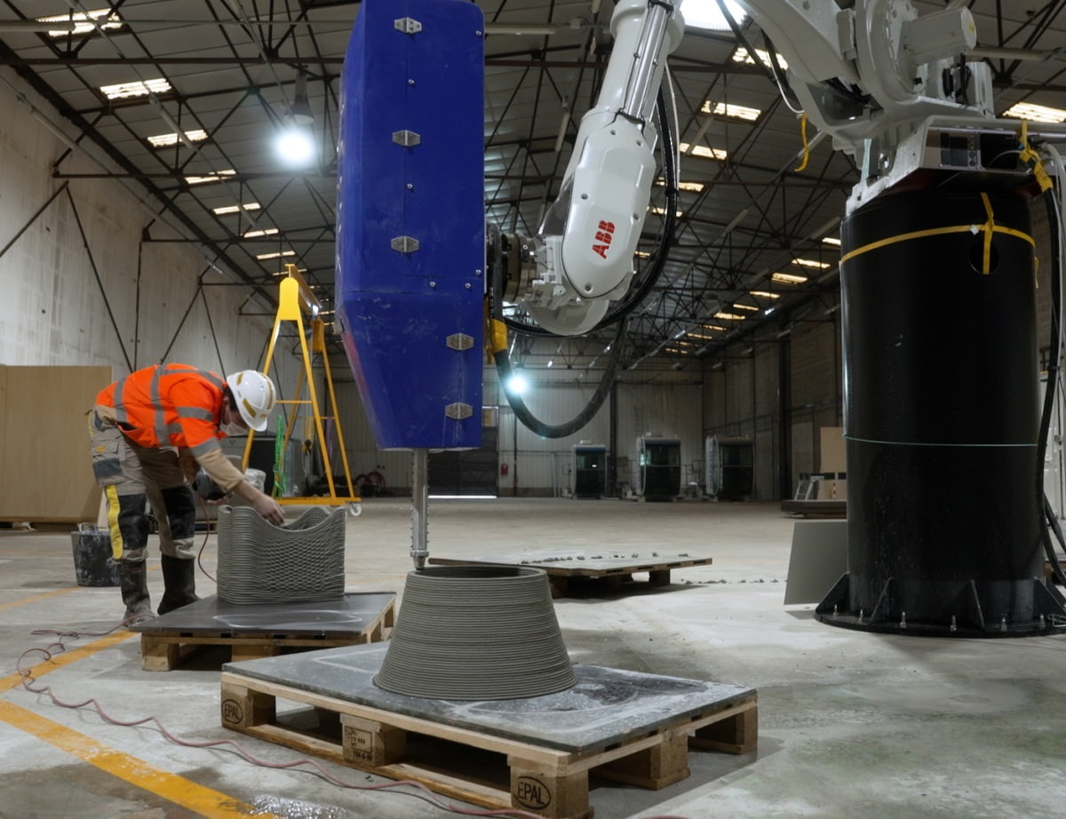 L'impression 3D s'industrialise pour le gros uvre