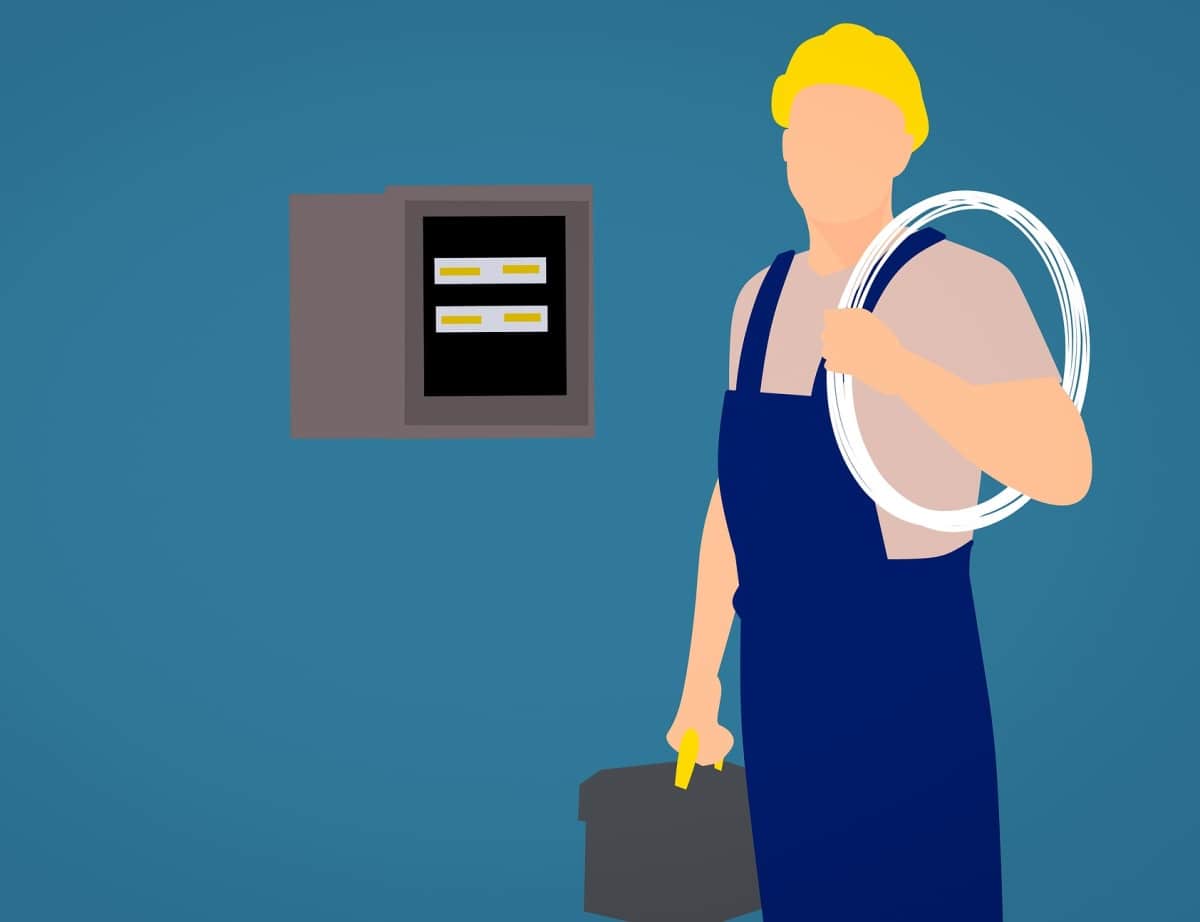 Image d'un électricien