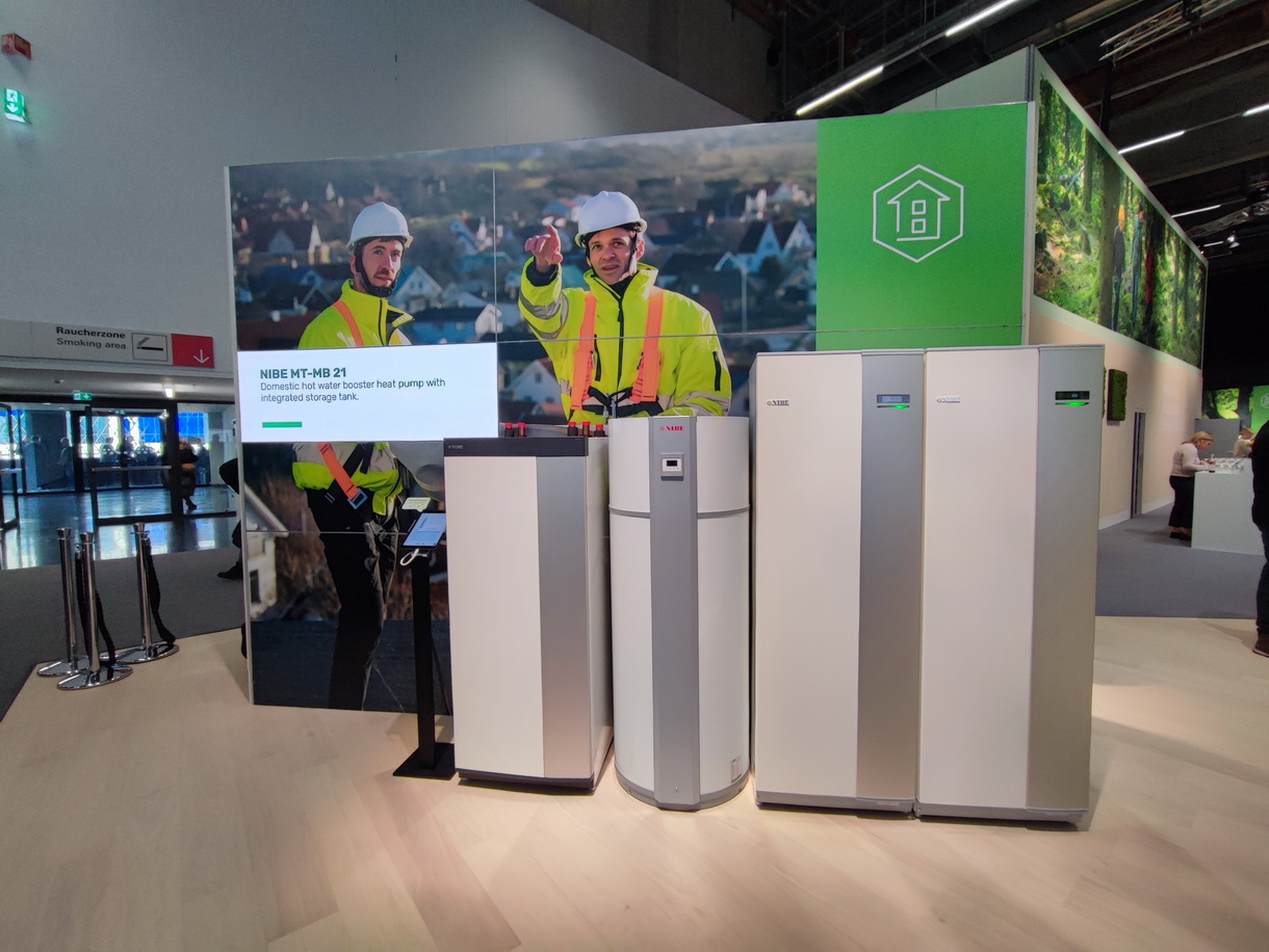 Des pompes à chaleur suédoises de marque Nibe