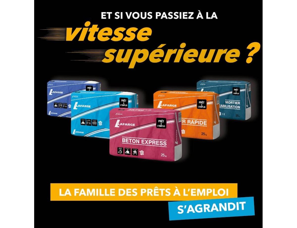 Lafarge offre bétons et mortiers
