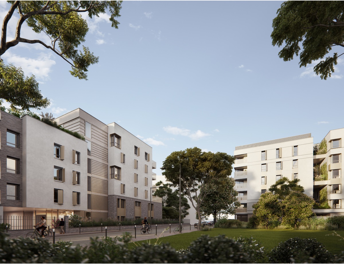 Image du projet d'immeubles d'habitation