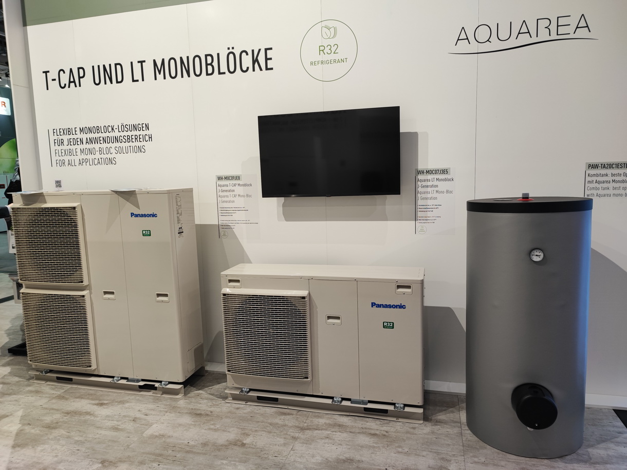 La gamme de pompes à chaleur T-CAP de Panasonic