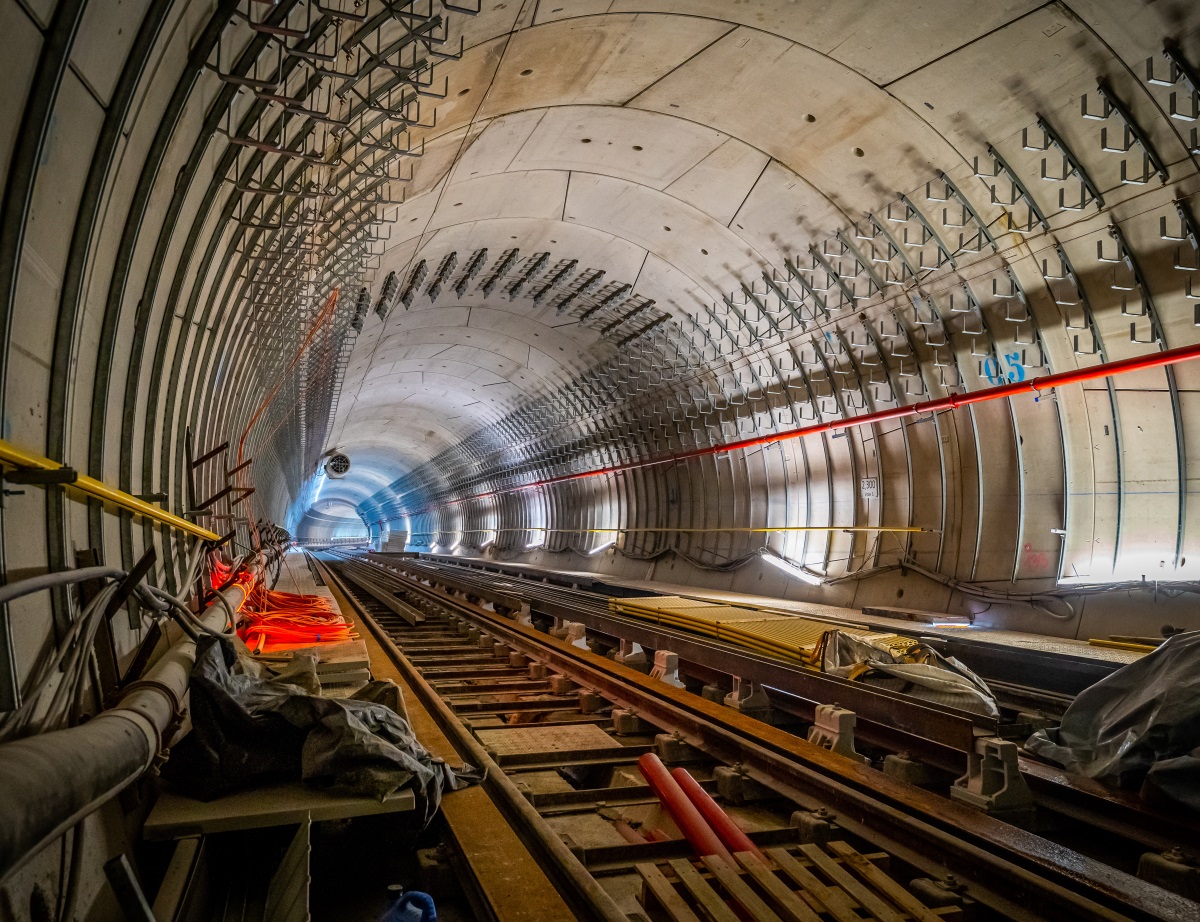 projet de gare de la future ligne 17 du Grand Paris Express