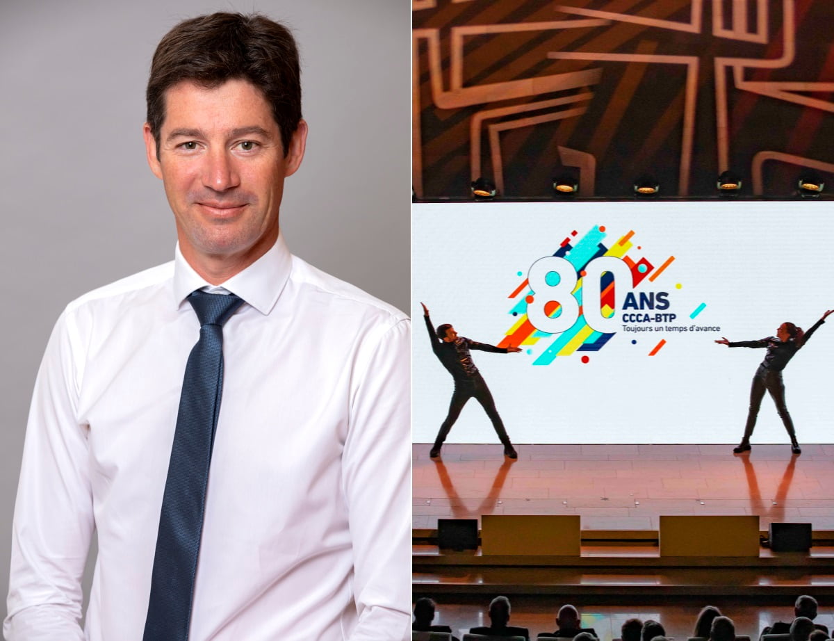 Portrait de Christophe Possémé, président du CCCA-BTP et de la soirée anniversaire des 80 ans du CCCA-BTP