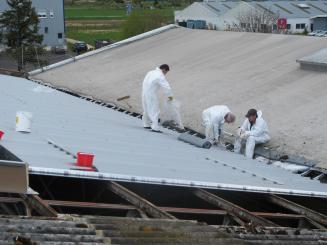 65% des artisans retraités ont été exposés à l'amiante