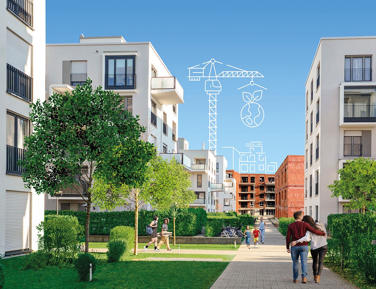 façade 100 % terre cuite