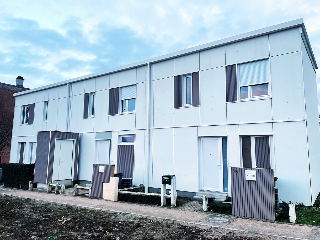 Les maisons de Wattrelos après réhabilitation