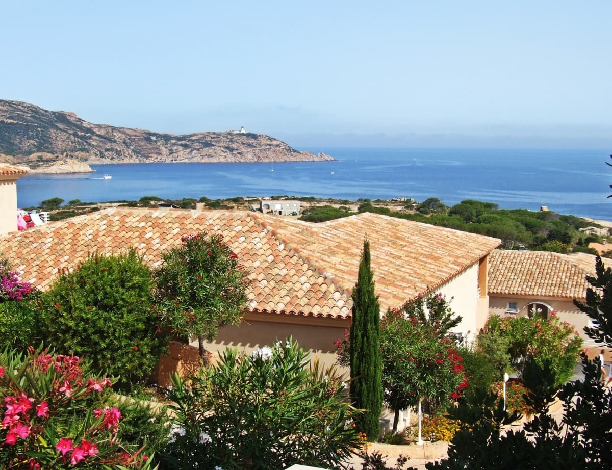 Belle maison en Corse, vue sur la mer