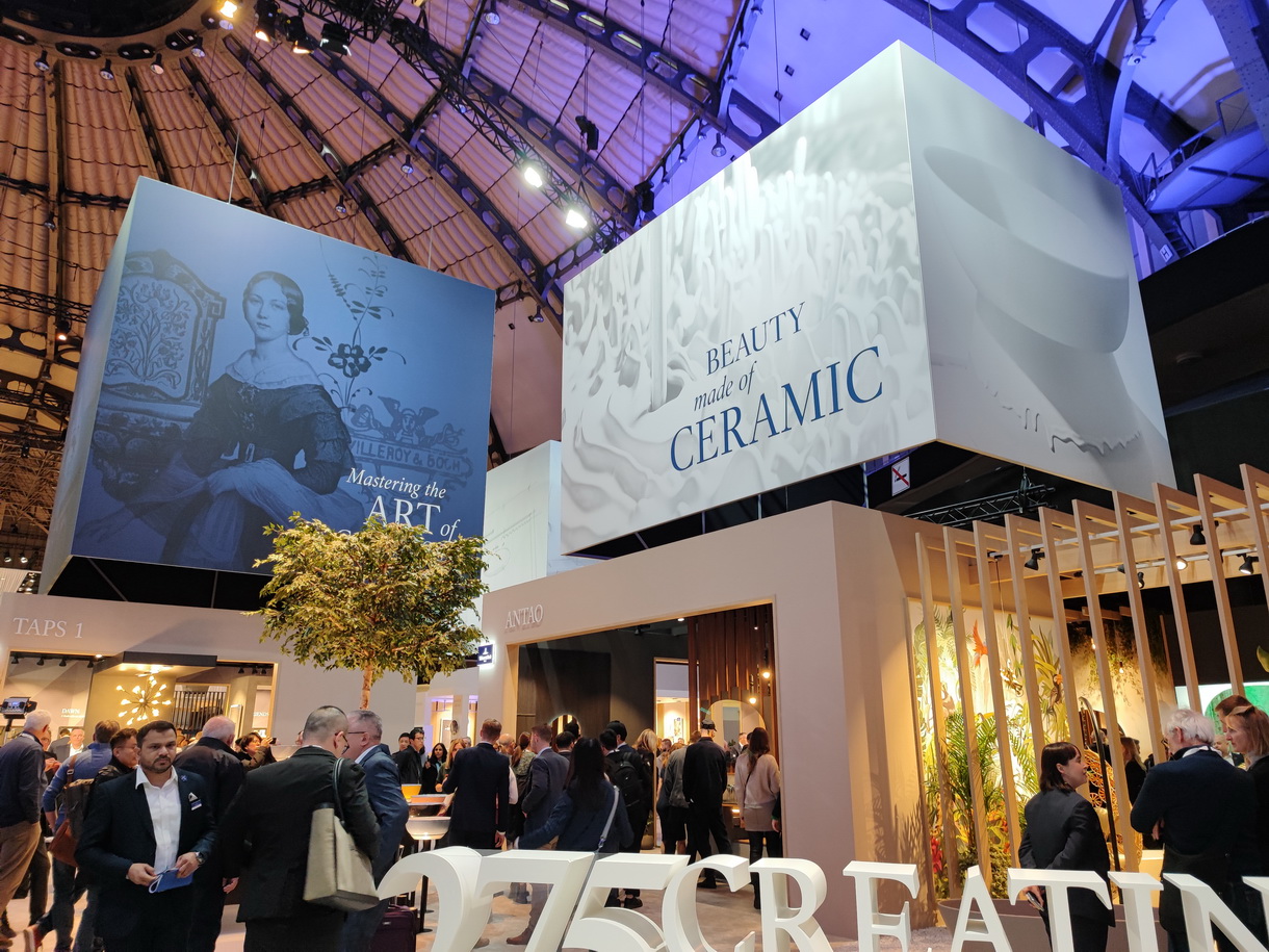 Le stand Villeroy & Boch au dernier salon ISH 2023