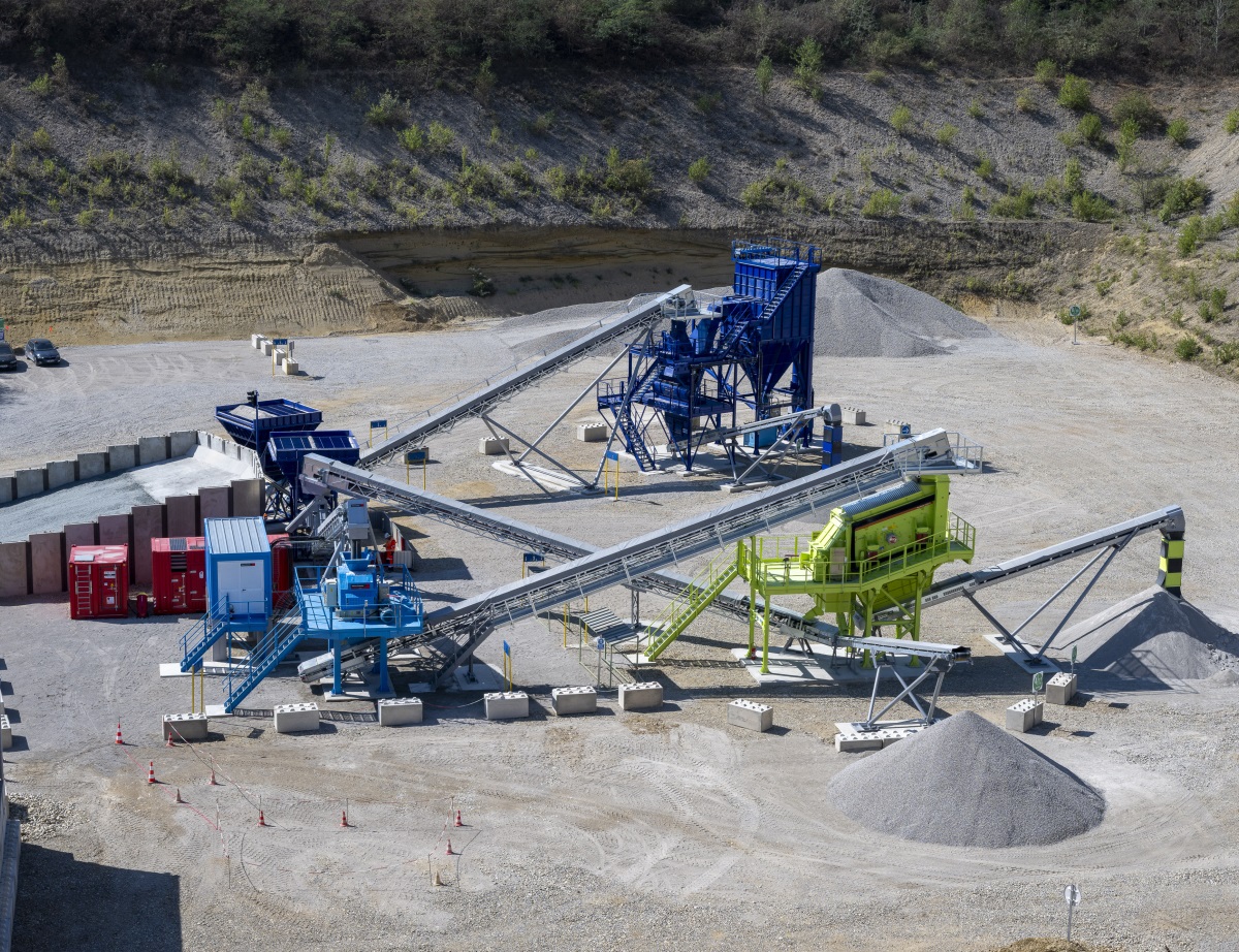 Vue d'ensemble de la structure Lafarge