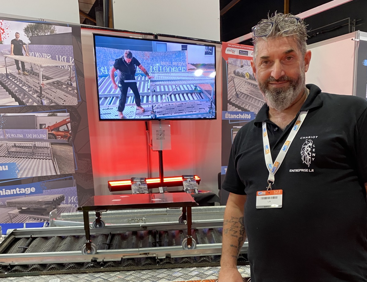 Leny Rabet, à Artibat