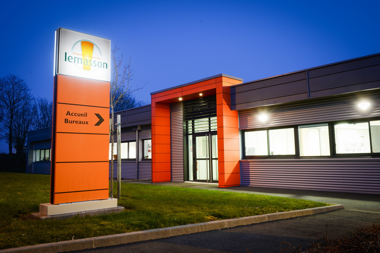 l'entrée de l'usie Lemasson près de Saint-Lô