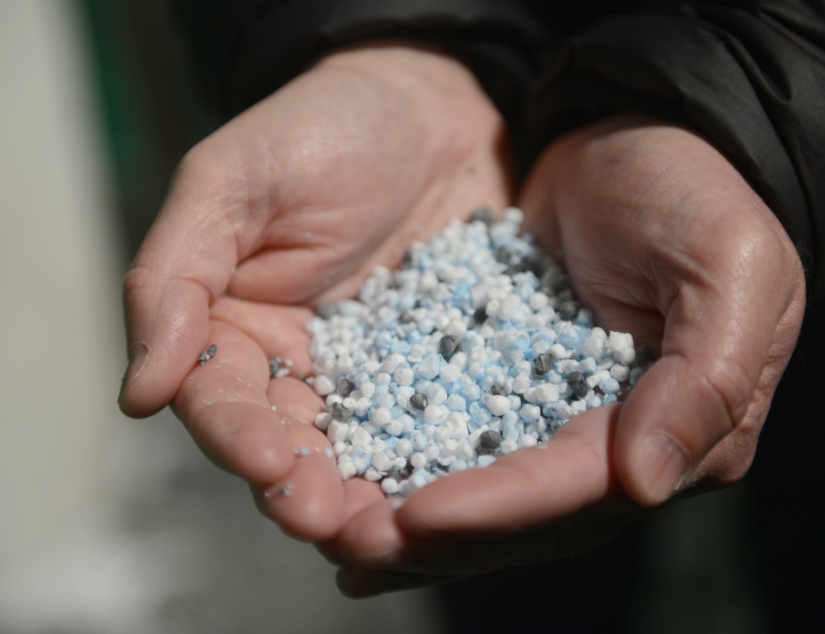 Gros plan sur du polystyrène expansé