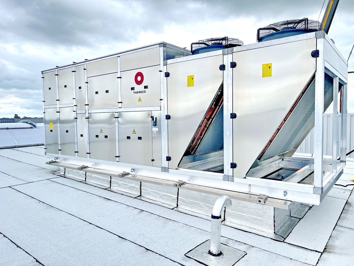 Un rooftop Thereco sur une toiture terrasse