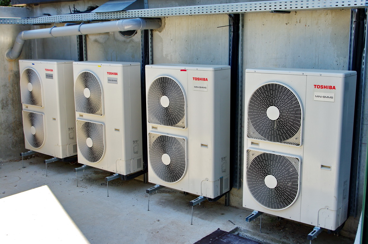 les groupes extérieurs d'un DRV Toshiba