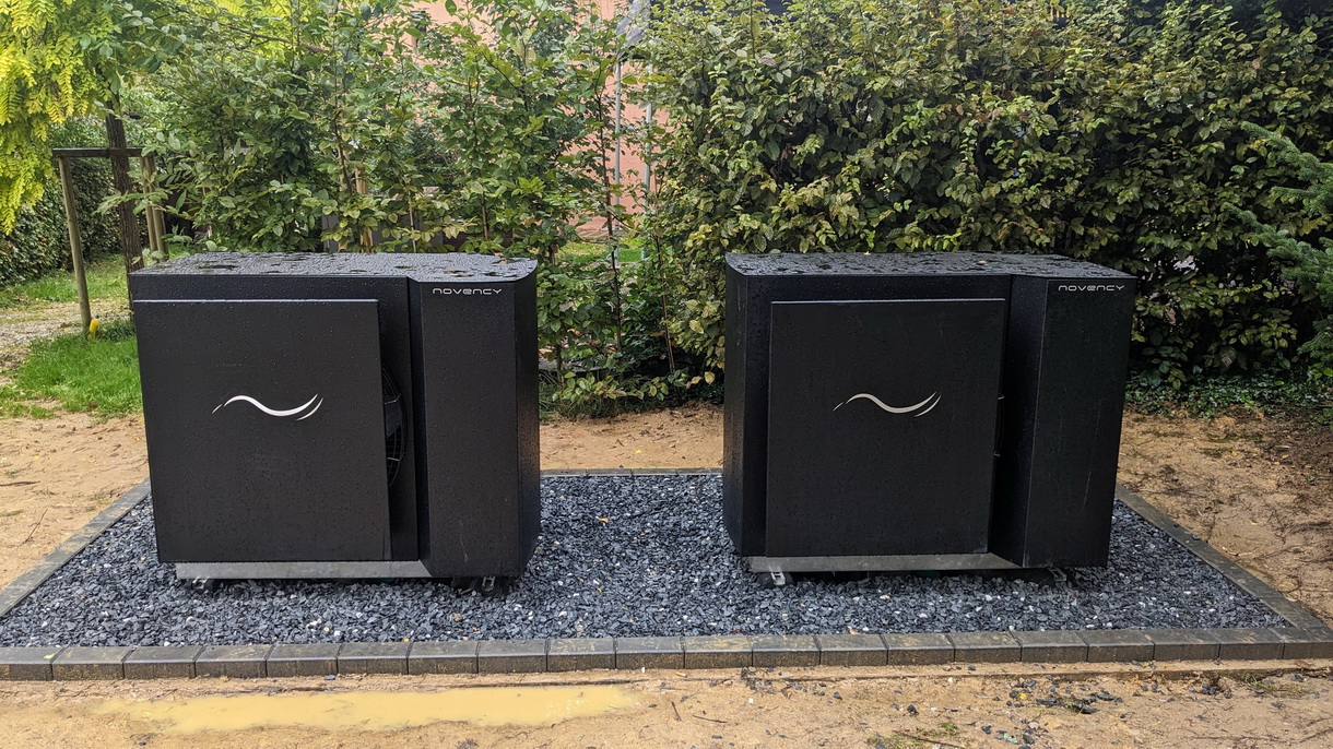 la nouvelle gamme de  pompes à chaleur aérothermiques N4 de Novency