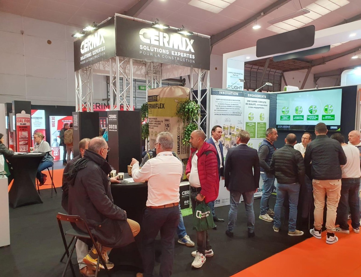 Stand Cermix à Artibat 2023