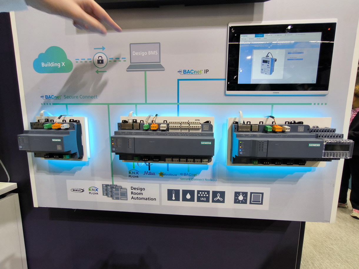 Siemens étend sa gamme Desigo aux protocoles BACnet Secure Connect et KNX Secure et développe KNX IoT sur Thread. © PP