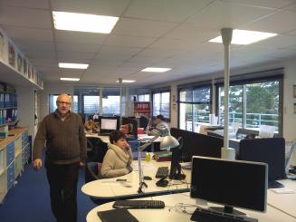 Le marché des bureaux franciliens souffre