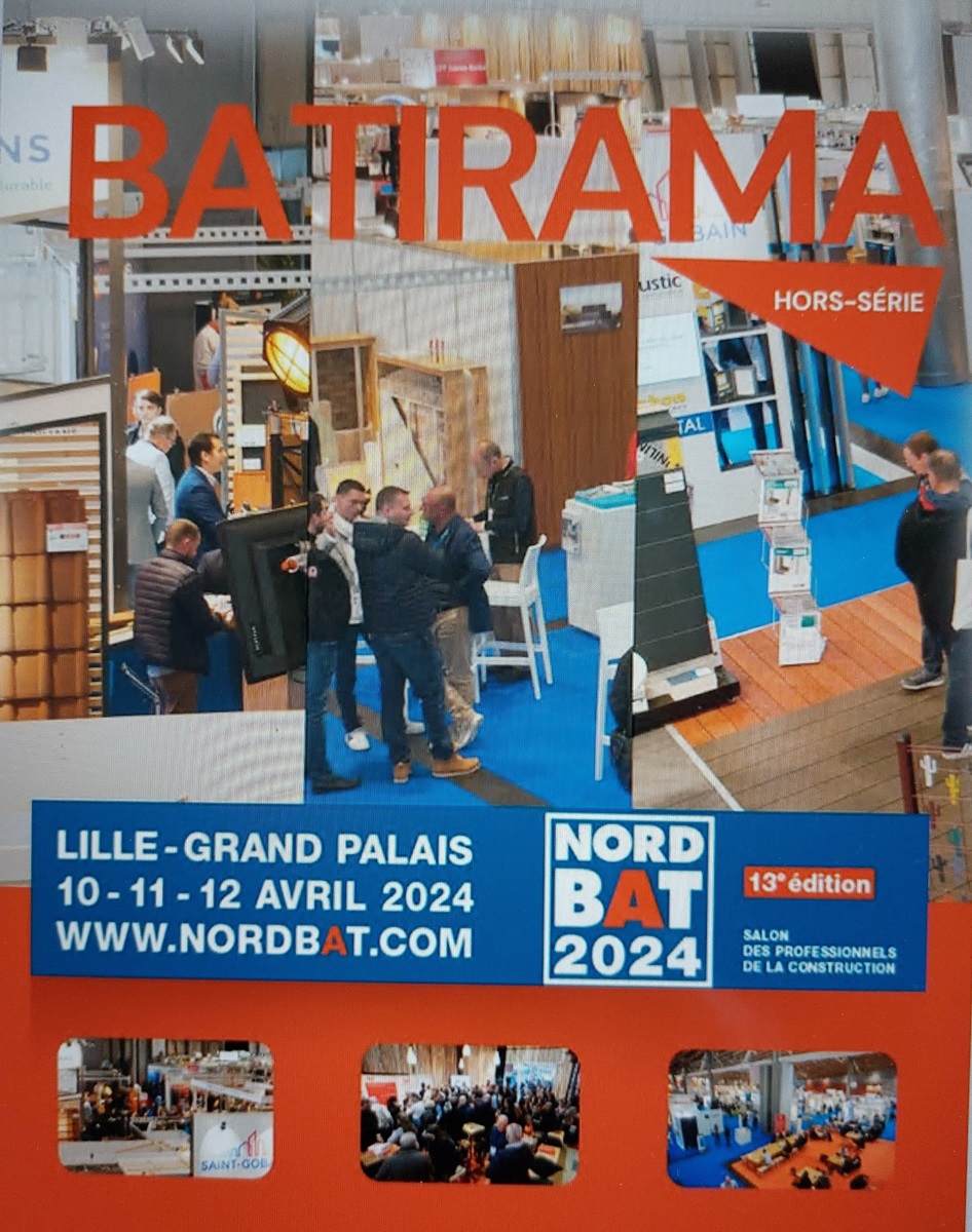 Cette année le thème du salon Nordbat est "Construire et rénover à l'heure de la décarbonation". © Laure Pophillat