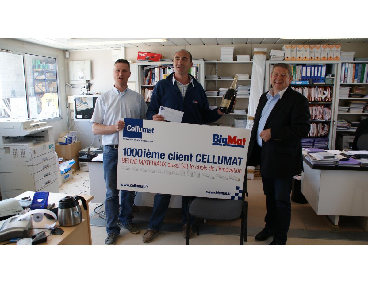 1000 clients pour Cellumat Le fabricant renforce ses positions commerciales