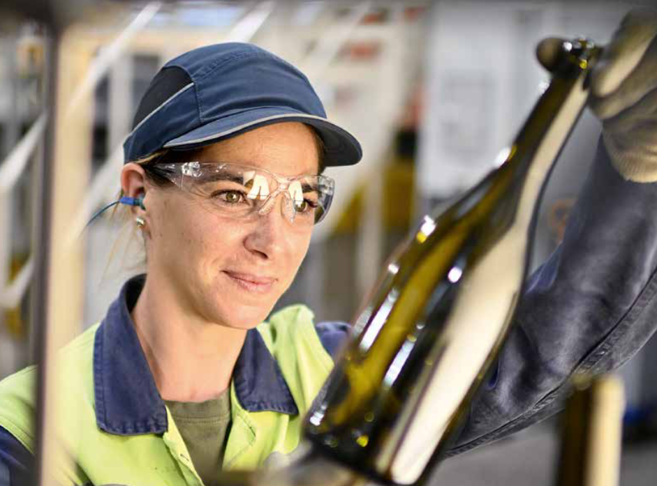 Verallia, leader européen et troisième producteur mondial de lemballage en verre. © Verallia 