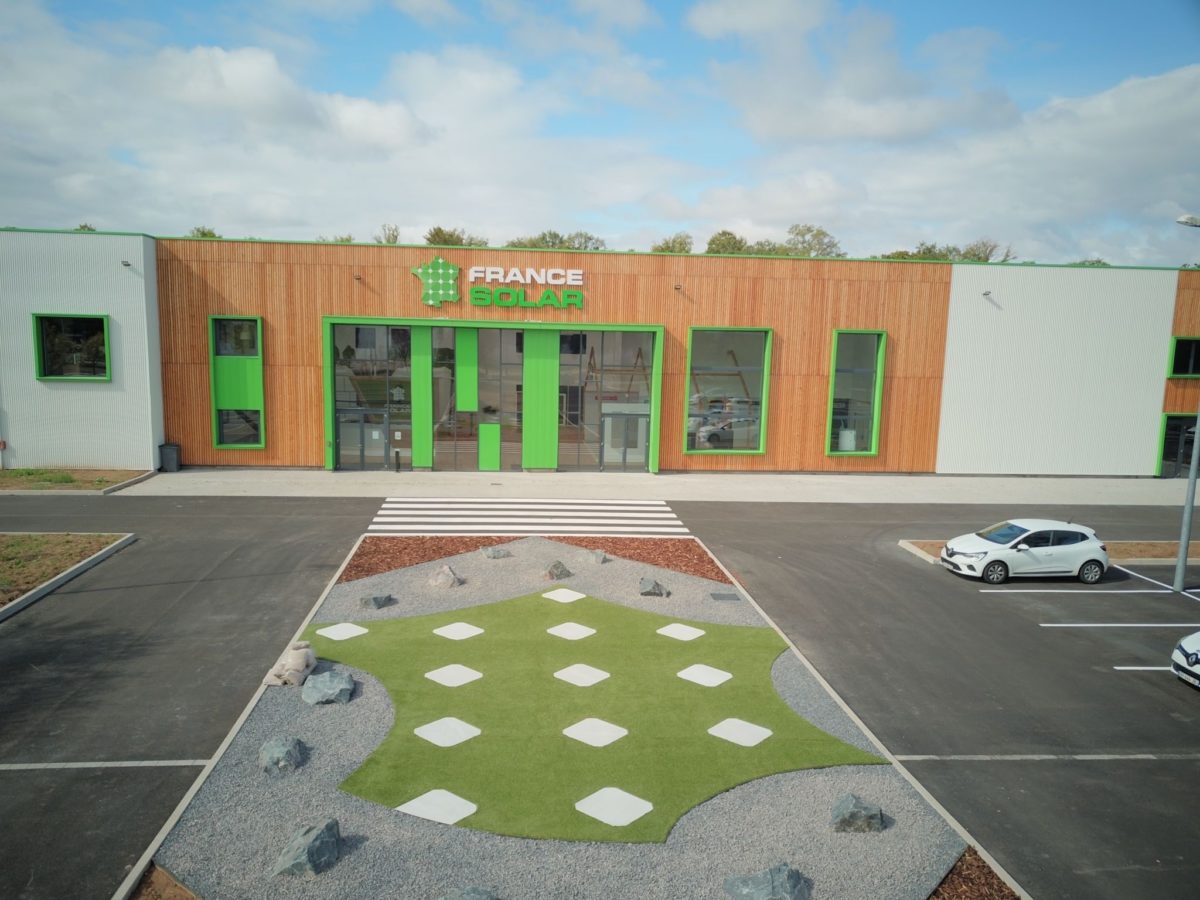Photo de l'entreprise France Solar, basée en Alsace. © France Solar
