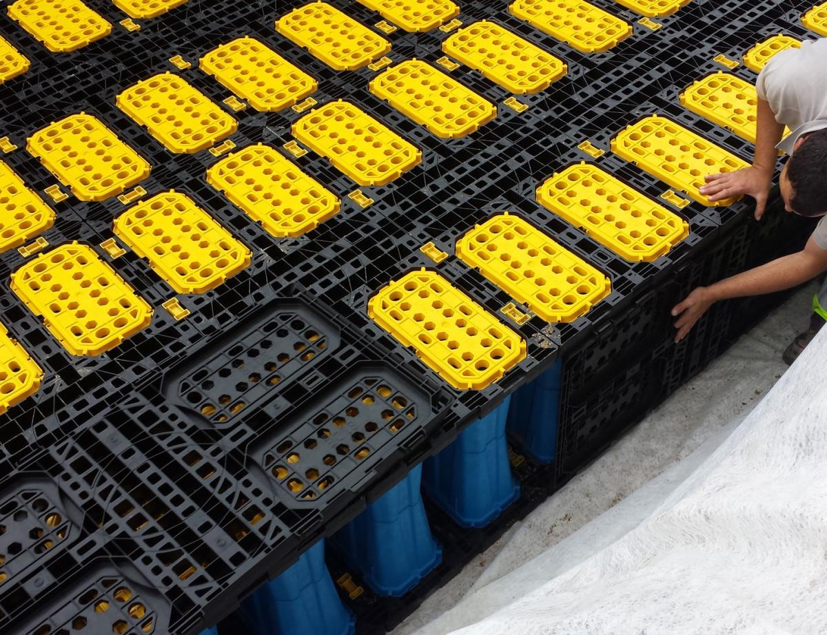 AZbox, un nouveau concept de drainage et de stockage temporaire des eaux pluviales