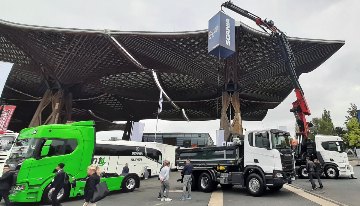 LIAA Transportation est le plus grand salon dutilitaires au monde. © Nicolas Dembreville