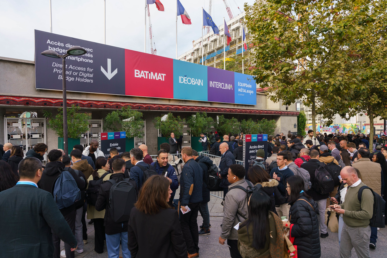 Le succès du Mondial du Bâtiment ne se dément pas. © RX Global