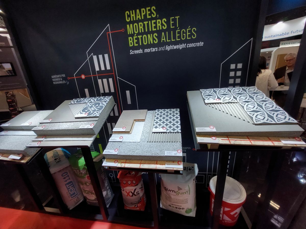 À Batimat, Edilteco présente ses nouveautés estampillées "green alternative". © Laure Pophillat