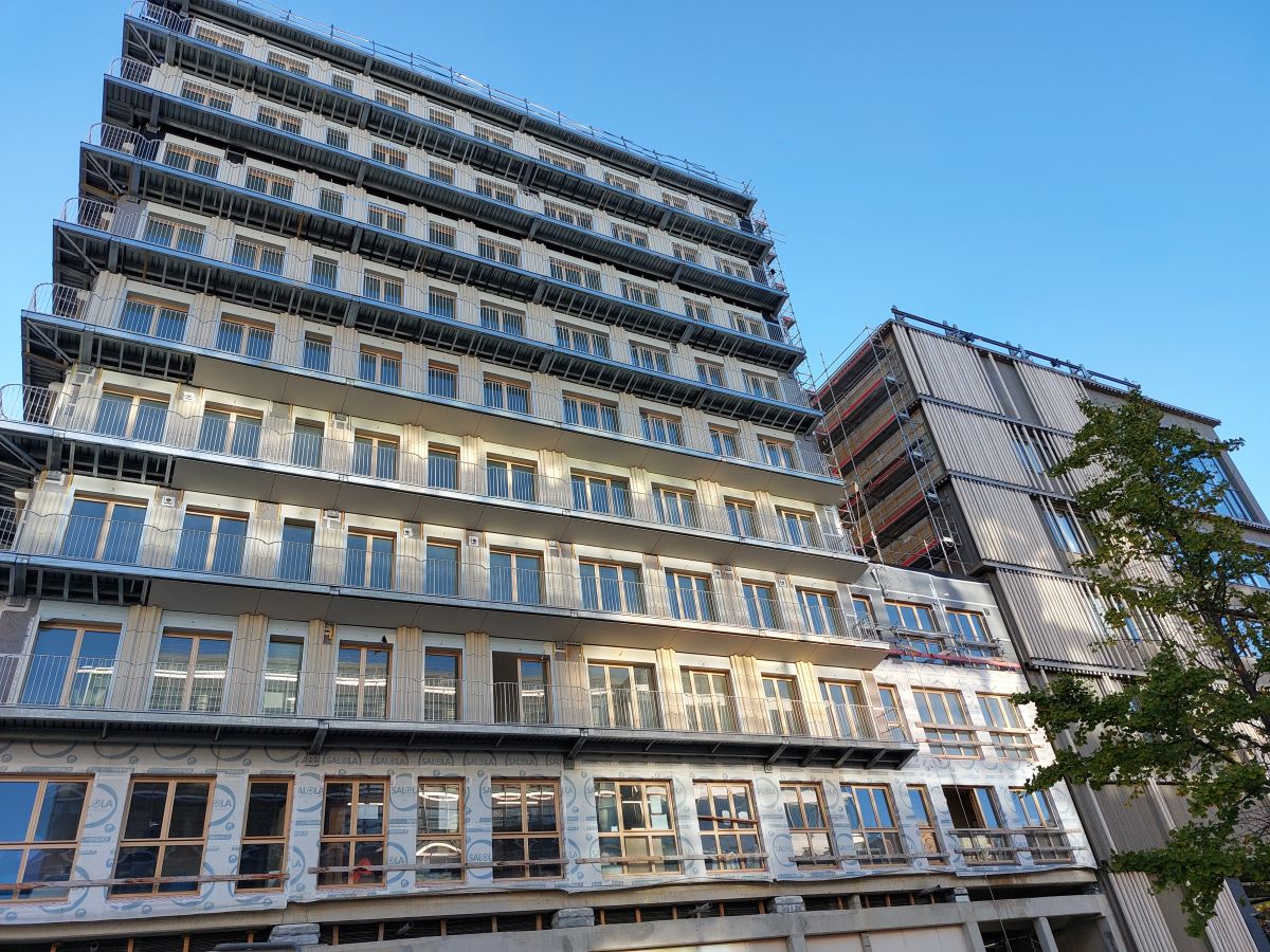 Icade a enregistré, au cours des neuf premiers mois de l'année, une hausse des réservations de logements. © Laure Pophillat