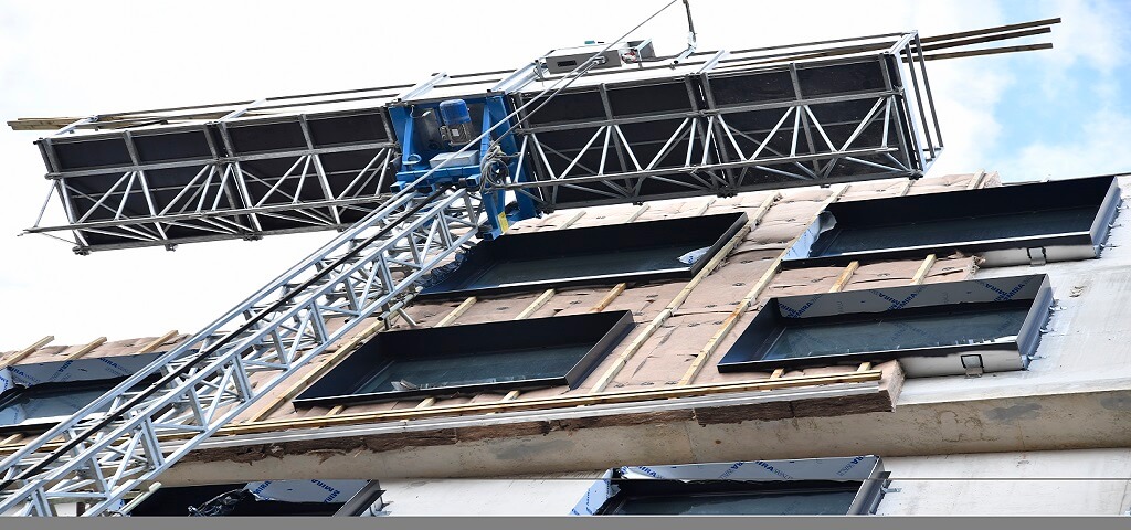 Systèmes dITE en bardage rapporté avec lame dair ventilée. ©DR