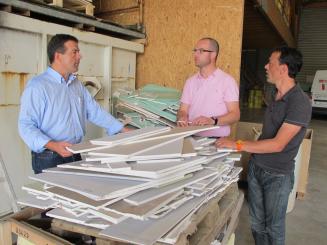 Siniat organise sa filière de recyclage des déchets de plâtre