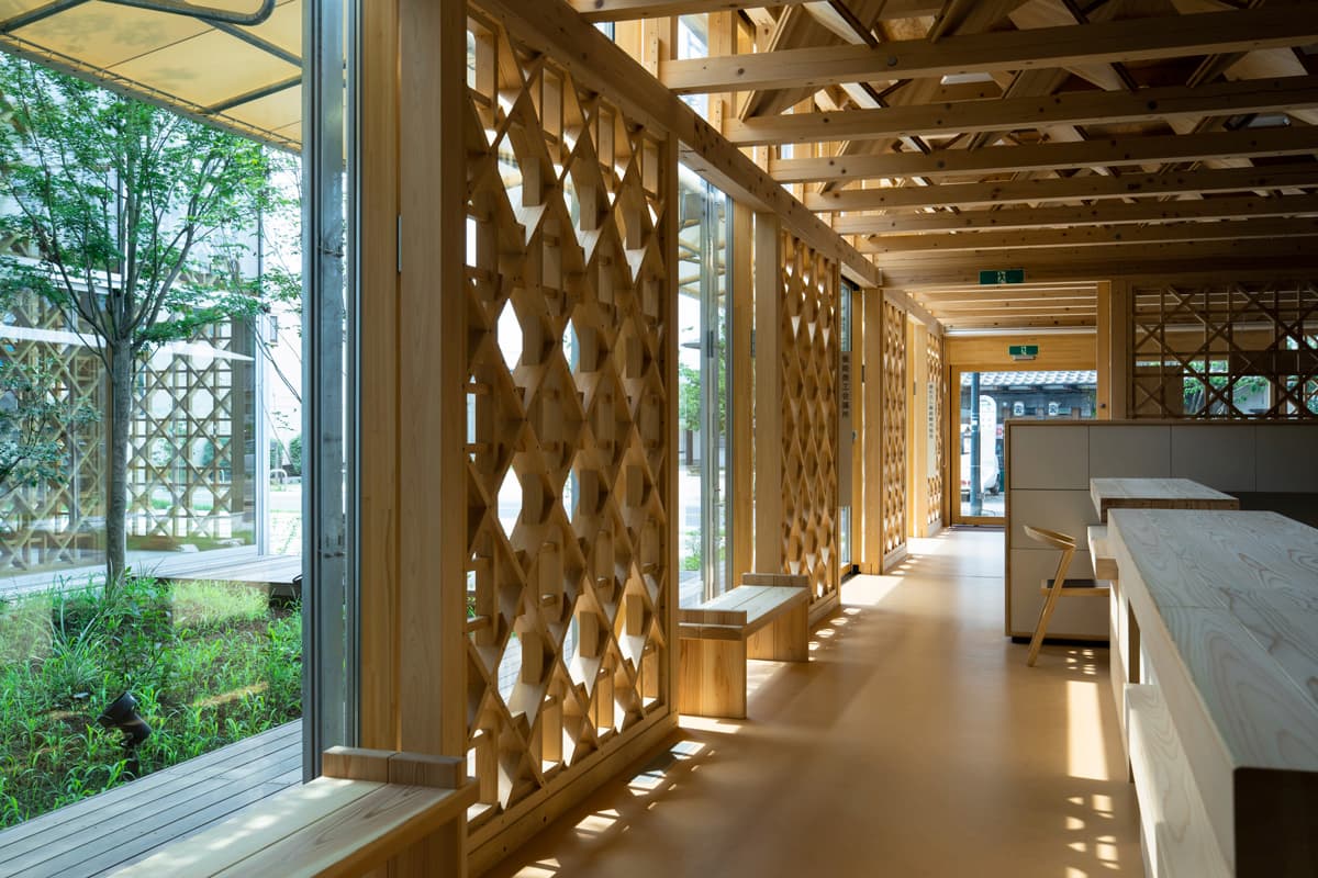 Bâtiment de la Chambre de commerce et dindustrie de Hannô, Japon.