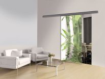 La porte en verre Coulissante & Esthétique